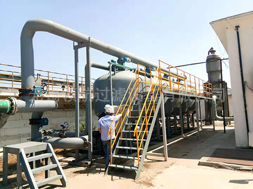 濮陽兗礦集團-循環水過濾器工程